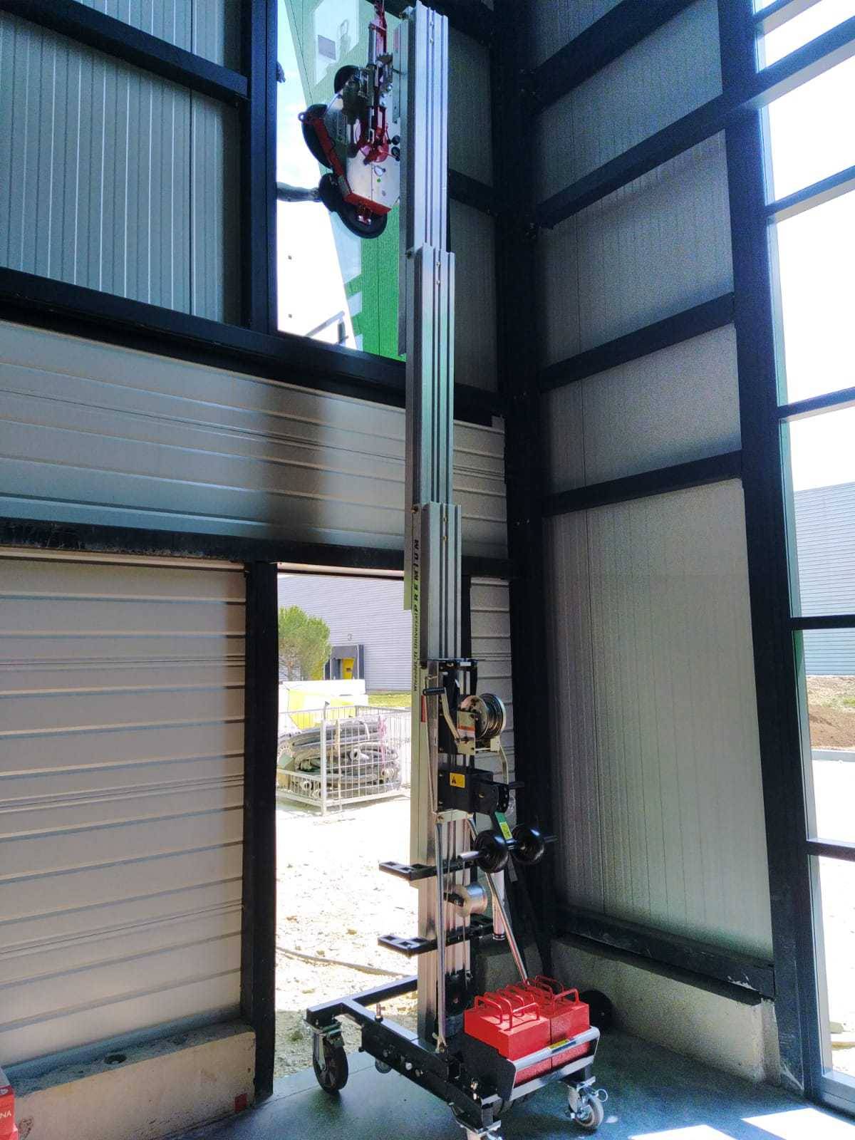 Palonnier à ventouse pour toutes  les réalisations hors normes de vitrage en Gironde