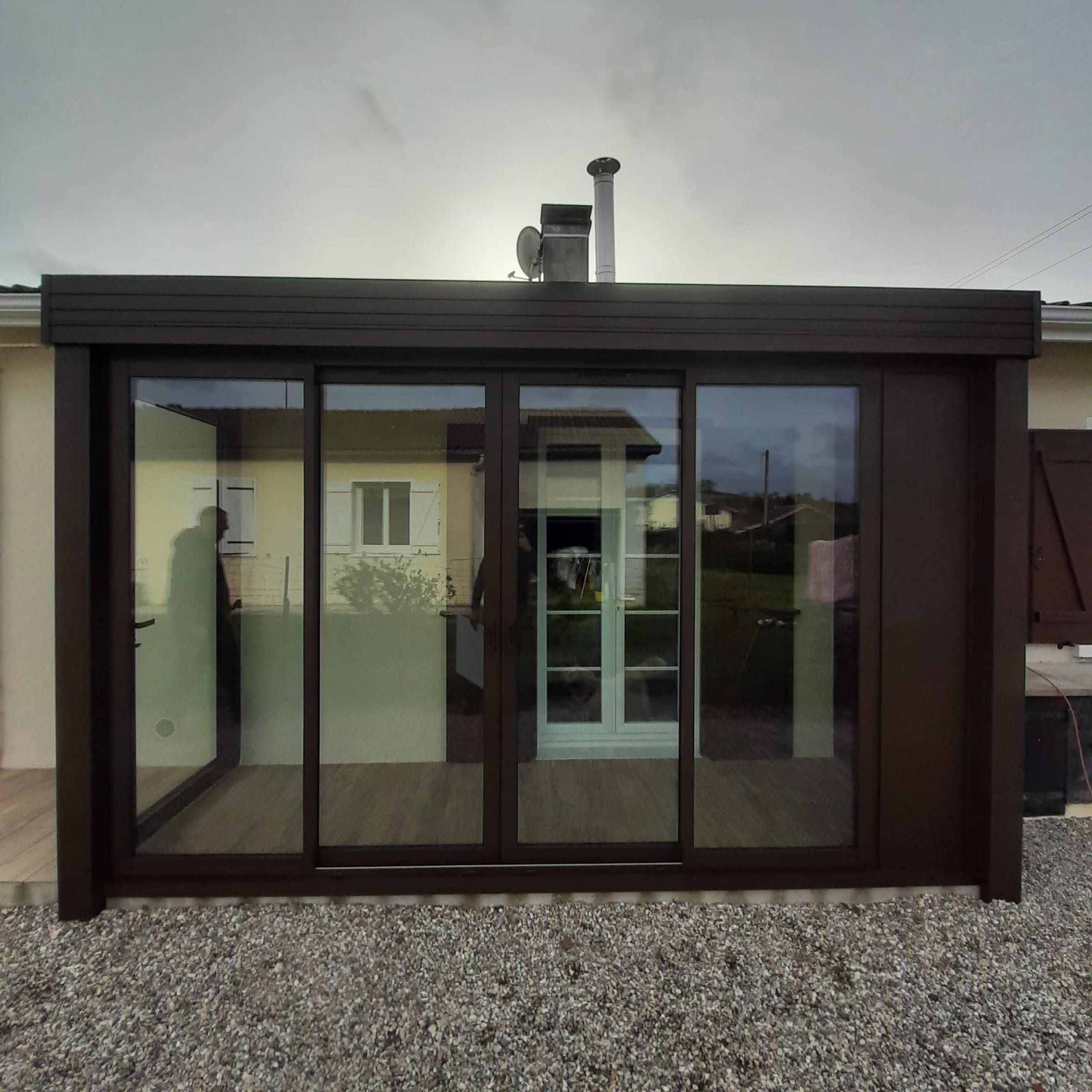 Véranda en aluminium