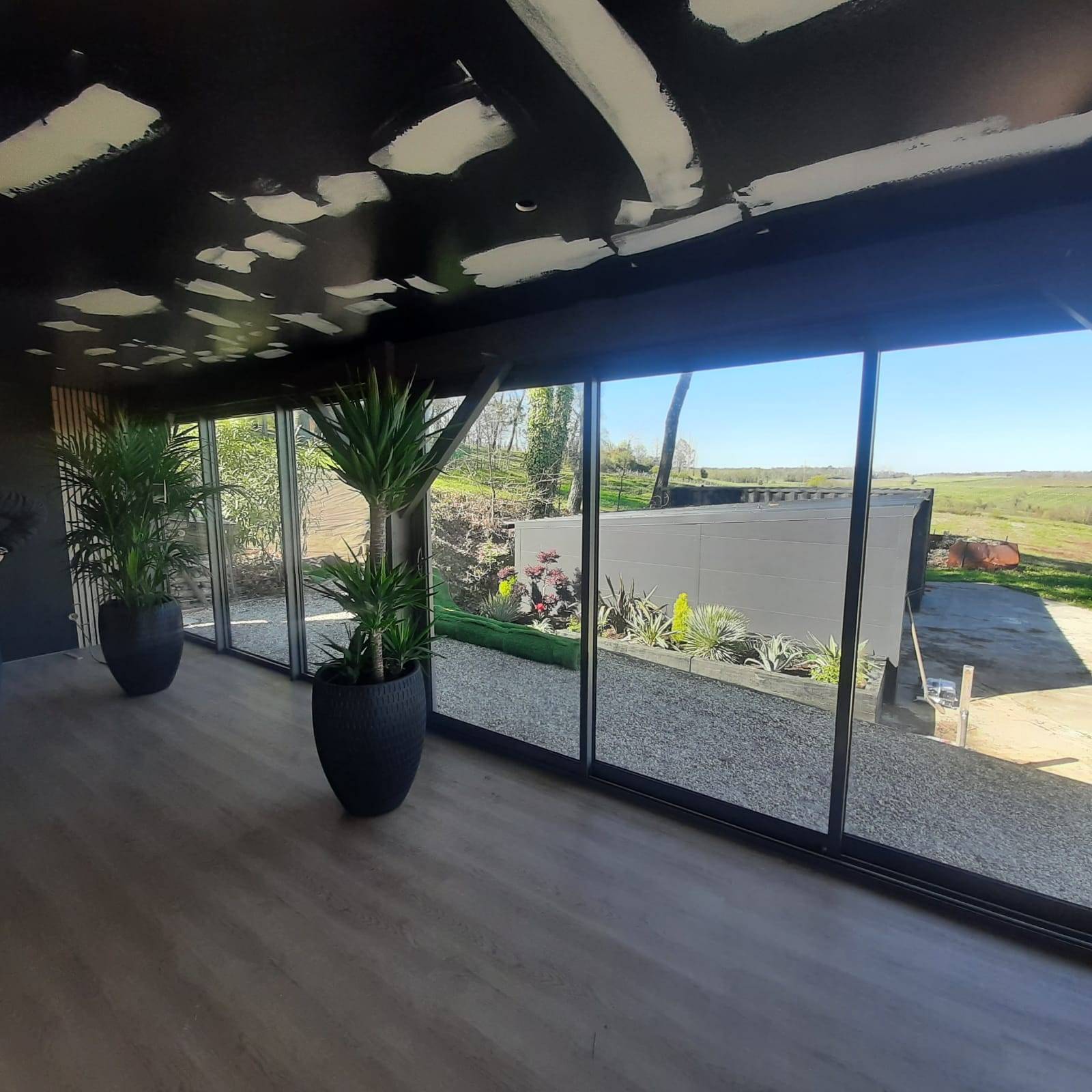 Extension de maison vue panoramique