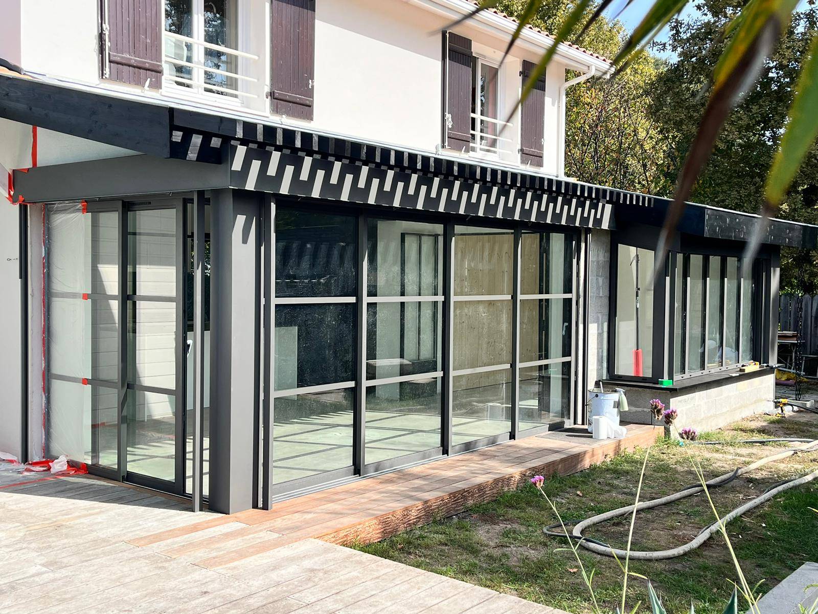 Rénovation et extension d'une maison proche Arcachon