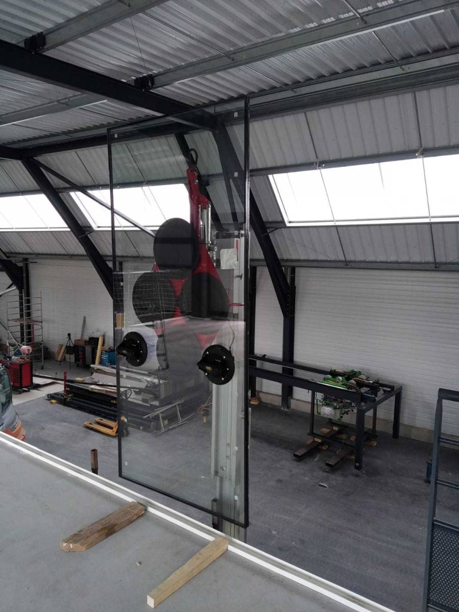 Palonnier à ventouses pour vitrage sur mesure en Gironde