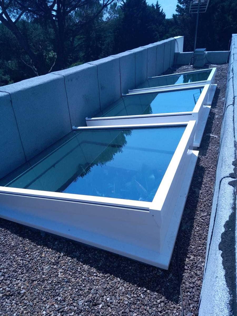 Verrière pour une maison d'architecte