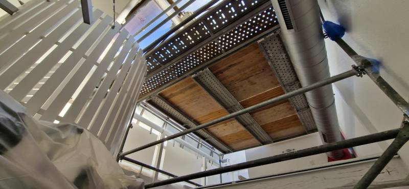 Verrière en polycarbonate pour un salon de coiffure à Bazas