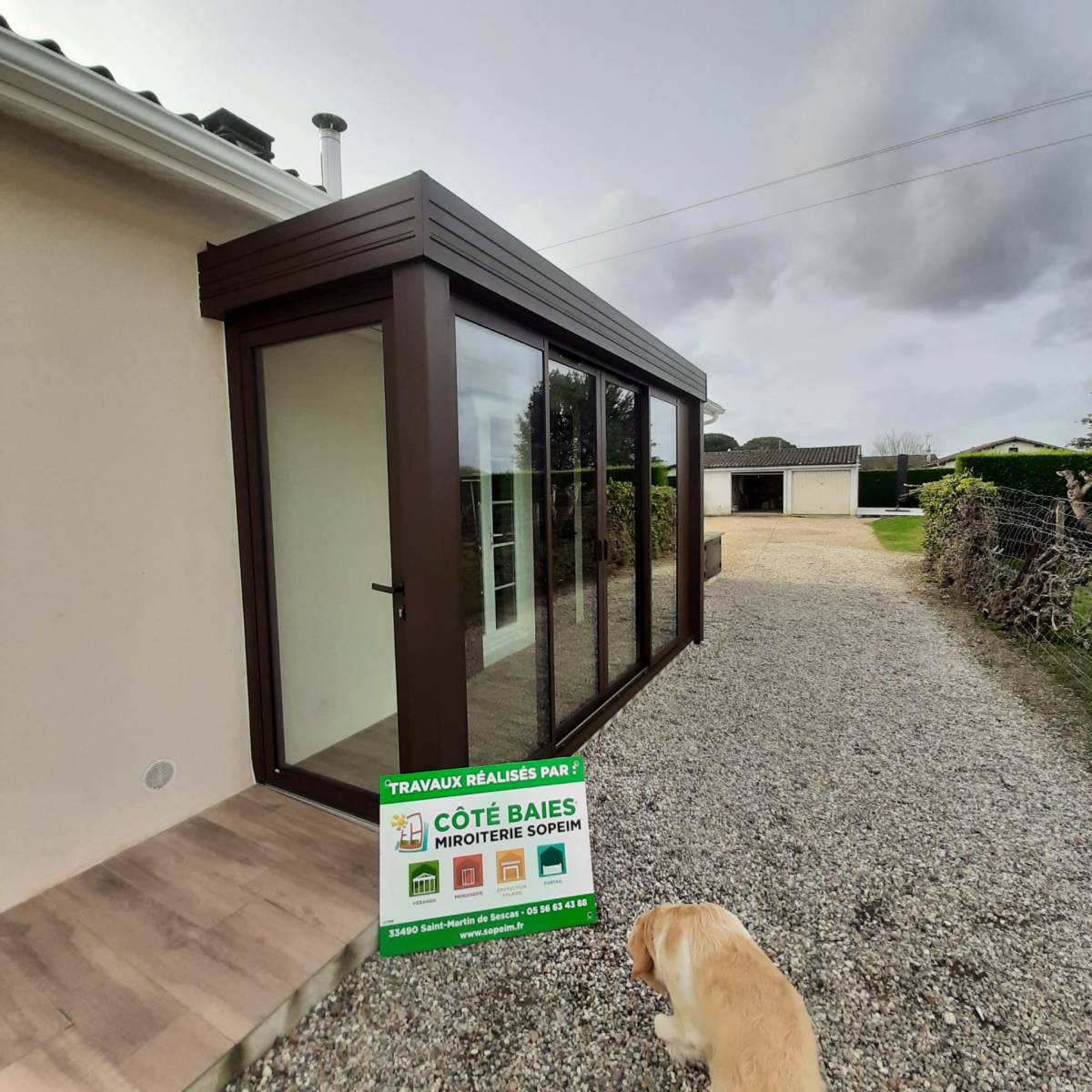 Extension pour une maison à Saint maixant