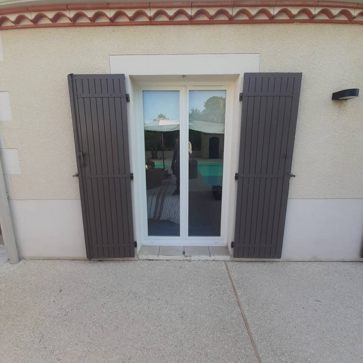 Changement de volets bois à Saint Martin de Sescas