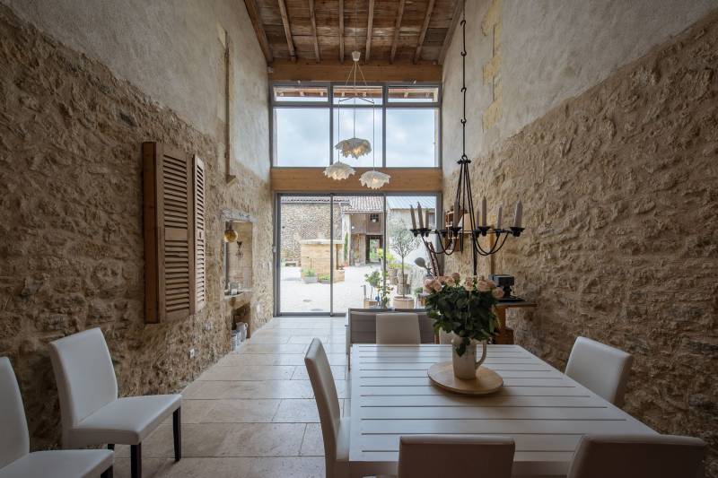 vente de baie vitrée sur mesure à Langon