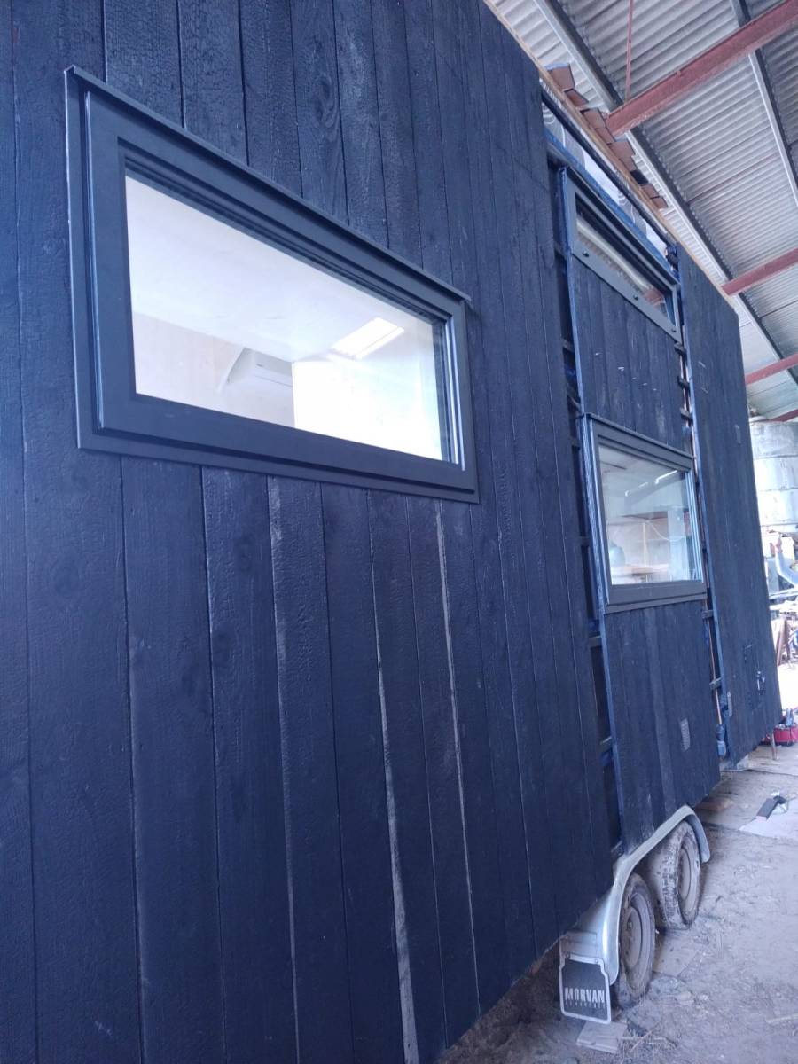 Menuiserie aluminium pour une Tiny House 