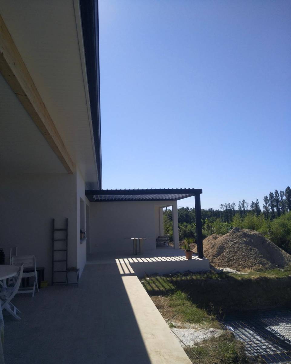 installation pergola bioclimatique à Langon