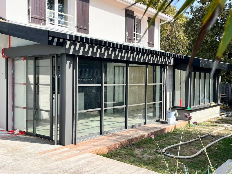 Rénovation et extension d'une maison proche Arcachon